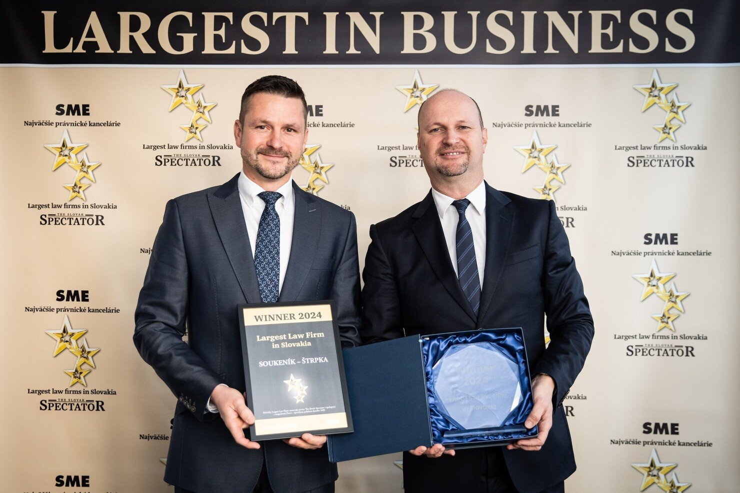 soukeník — štrpka: Najväčšia advokátska kancelária na Slovensku už ôsmykrát za sebou